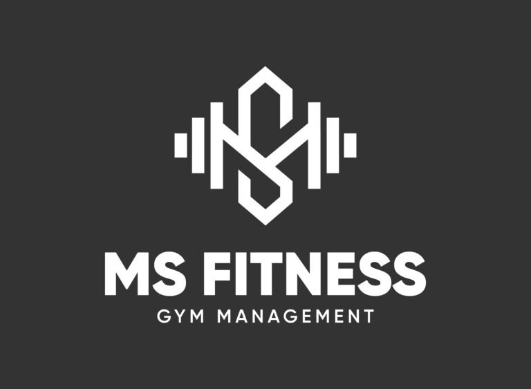 طراحی لوگو برند مدیریت باشگاه های ورزشی MS FITNESS